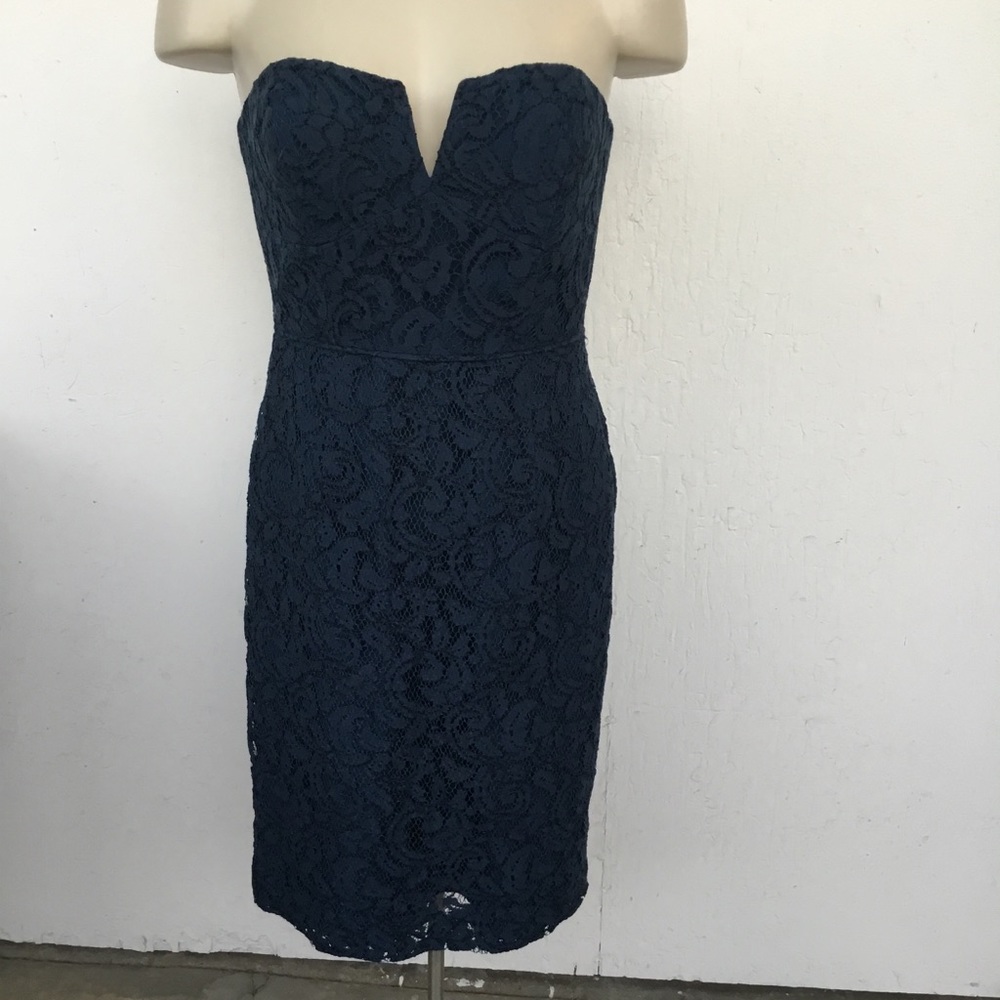 J Crew Strapless Dress - Size 0
